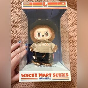 Brand new sealed labubu wacky mart manager